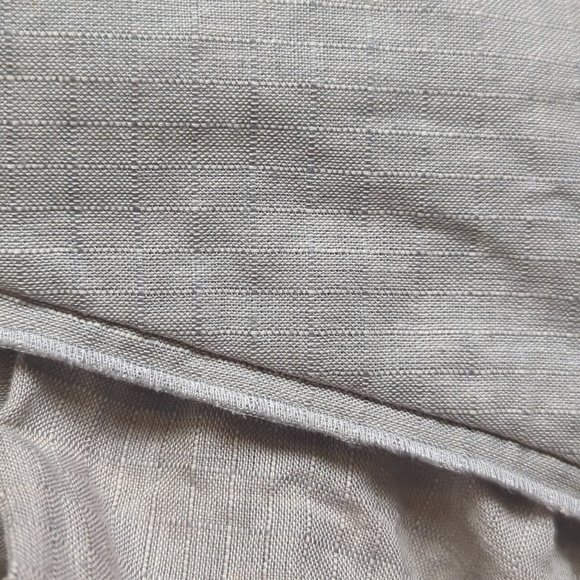 Minimalistic Linen Blend Zen Zip-up Shacket Jacket - Picture 6 of 10